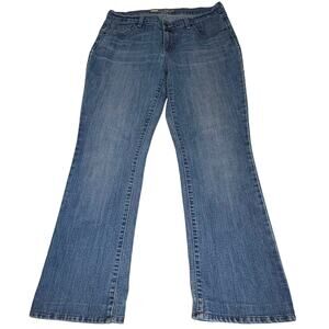 Old Navy The Sweetheart Jeans Women’s 12 Short | Light Blue Straight Leg